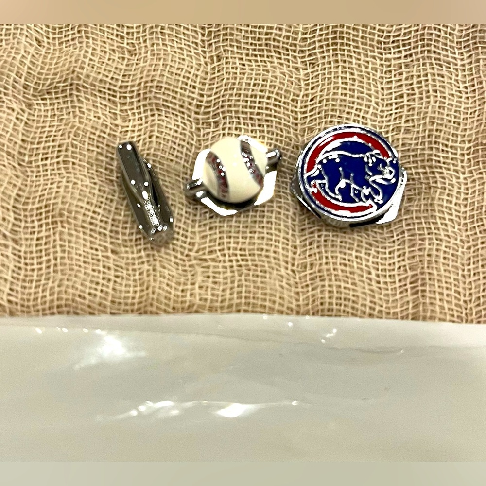 KEEP Collective Silver Baseball Charms